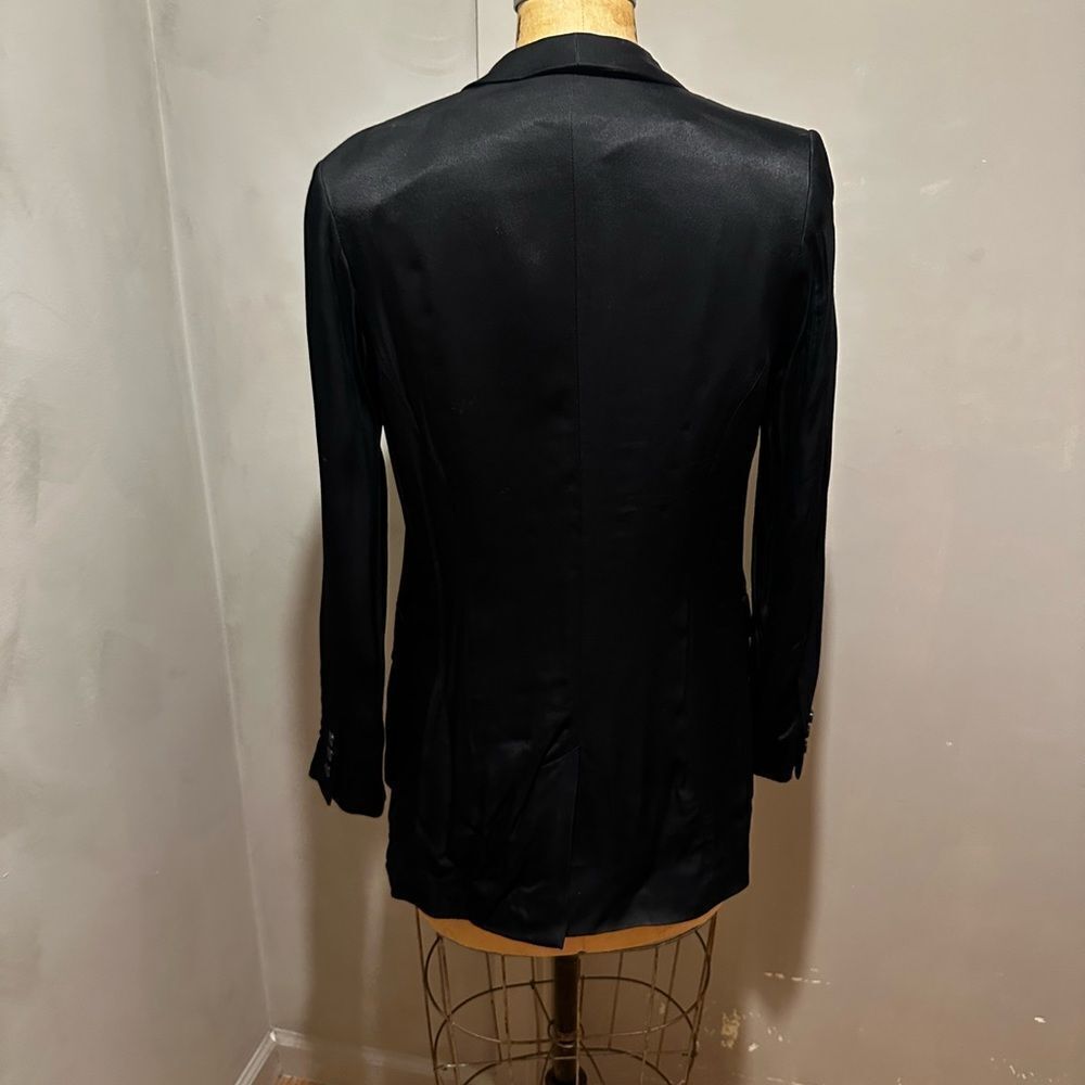 Satin blazer - Picture 3 of 6